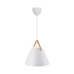 DFTP by Nordlux Pendant Strap 36 White - Metal | E27 Max 40W