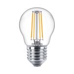 Philips Master Value LED Lustre E27 Ball Filament Clear 3.4W 470lm - 927 Extra Warm White | Best Colour Rendering - Dimmable - Replaces 40W