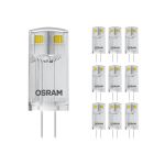 Multipack 10x Osram Parathom LED Pin G4 0.9W 100lm - 827 Extra Warm White | Replaces 10W