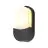 D'Lite Atos Wall Light ABS Black | IP54 - Suitable for 1x E27 