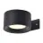 D'Lite Lucia Wall Light Black 1.5W - 830 Warm White | IP54 - Solar with Sensor