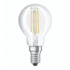 Osram Parathom Classic LED E14 Ball Filament Clear 4W 470lm - 827 Extra Warm White | Relax and Active - Replaces 40W