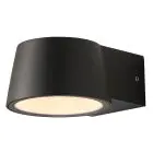 D'Lite Wall Light Lira Black 7W 600lm 830 Warm White | IP54