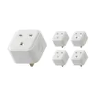 Multipack 5x Calex Smart Tuya Wifi Powerplug UK