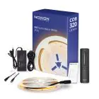 Noxion LED Strip Naga 5 Meter Complete Set - 24V - 320LEDs/m - COB - 8W/m - 927 Extra Warm White | 8mm - IP20 - Best Colour Rendering