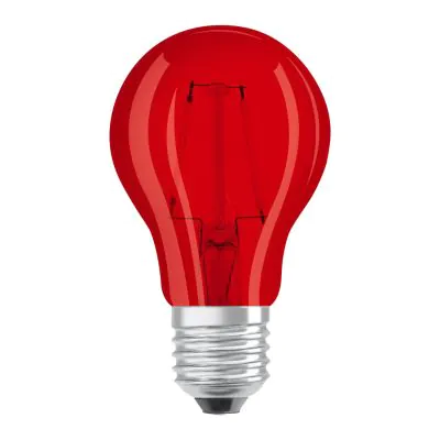 Osram LED STAR DECO Classic A Color E27 2.5W red