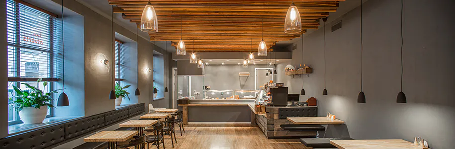 Dining Table Lighting Banner